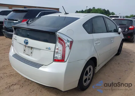 2012 Toyota Prius Four from USA, damaged, VIN JTDKN3DU0C5454748